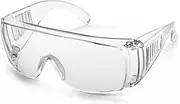 Arc Vision Axe Overspec Safety Glasses Clear Lens Spectacles, Safety Eyewear, Eye Protection, Safety Goggles, Ultra Violet Protection, Comfortable Fit, Polycarbonate Great for Indoor & Outdoor use