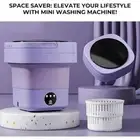 Portable Washing Machine 11L Foldable Mini Washer 3 Modes Upgraded Design