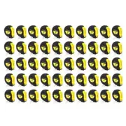50 Pieces Measuring Tape 3 FT Retractable Key Chain Tape Measure Easy Read3011