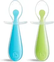 Munchkin Gentle Scoop Silicone Training Spoons, 2 Count