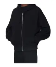 Black cotton hoodie S,XL,L,M black