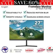 Kogan 27" Full HD 100Hz Frameless FreeSync Monitor Work Computer Gaming Screen