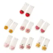 Slip Baby Socks Cotton Ankle Socks Breathable Baby Socks for Girls