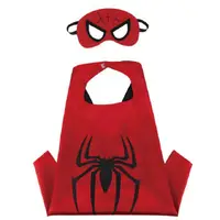 在飛比找蝦皮購物優惠-全套超人長袍 - 蜘蛛俠 - 嬰兒蝙蝠俠 - 萬聖節 + 帶