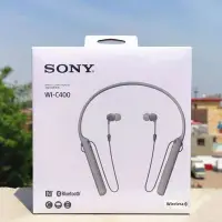 在飛比找Yahoo!奇摩拍賣優惠-熱銷 當天出貨 Sony/索尼 WI-C400 耳機運動跑步