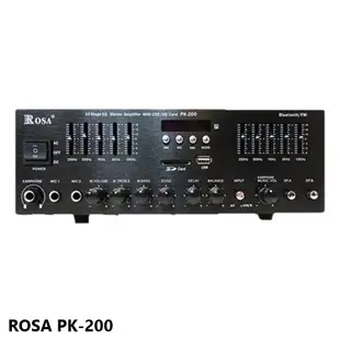 永悅音響 ROSA PK-200 多功能藍芽擴大機 全新公司貨 歡迎+聊聊詢問(免運)