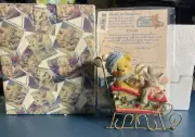 1-1999 Enesco Cherished Teddies Brian #533807 "LookOut Snow Here We Come" box