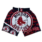 Boston Red Sox Shorts Mitchell & Ness MLB Cooperstown Collection Medium