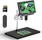 4K Soldering Microscope 52MP TOMLOV TM4K Max Large 10.1" Tri-Screen Real-Time