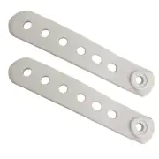 1 Pair Length 130 & 150mm White Snowboard Hole Binding Parts Ankle Ladder Straps