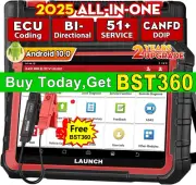 2025 Newest LAUNCH X431 Pro V + Elite Coding Full System Diagnostic Scanner Tool