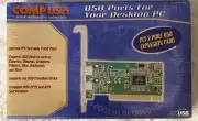 CompUSA USB Ports for Desktop PC 2 Port USB Expansion Card