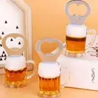 Zinc Alloy Practical Simulation Beer Cup Wine Glass Shape Bottle Opener