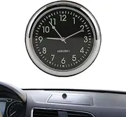 Analog Clock for Car Dashboard - Easy to Read Time Display for Automotive | StickkOn Luminous Vent Clock with Classic Design | Mini Dashboard Watch for Car, RV, Truck, Home, Offices
