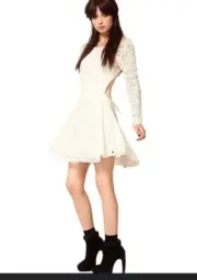 One Teaspoon NWT Twilight Garden Lace Cut Out Dress Sz 8 Rock Boho Festival $328