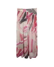 Emilio Pucci Abstract Print Maxi Skirt Women Multicolor Print