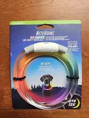 Nite Ize NiteHowl Rechargeable LED Safety Necklace Collar - Disc-O Select