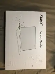 GREY KUMK Portable Monitor Full HD 1080P