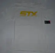 NEW STX T Shirt Youth Boys L 14 16 white NEW NWT FF33