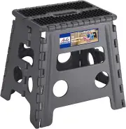 ACKO Folding Step Stool 13 Inch Height Premium Heavy Duty Foldable Step Stools f