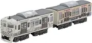 B Train Shorty 115 Series Manpuku Takarashima No. B Set (Front + Intermediate 2 Cars) Plastic Model