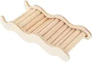 YARNOW 1pc Hamster Ladder Chipmunk Little Critters Hammock Hamsters Bird Pet Rat Ladder Hamster Cages Chinchilla Parakeet Budgie Bird Cage Dwarf Maze Wheel Pour Wooden