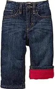 Old Navy Little Boys Micro Performance Fleece Lined Jeans Sz 18M-24M