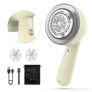 Fabric Shaver Lint Remover Rechargeable, Clothes Shaver Pill Remover with 6-L...