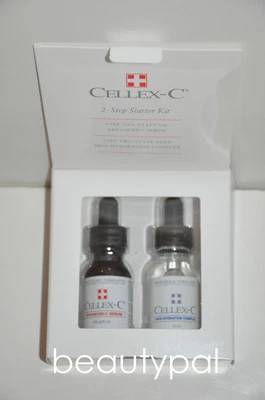 Cellex-C 2 Step Kit Advanced-C Serum / Skin Hydration Complex - Free shipping