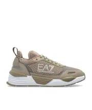 Ea7 Emporio Armani Ace Runner Mesh Panelled Sneakers US6,US5,US4,US6.5,US7,US5.5 Nude