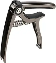 HAMPPLIES String Capo Guitar Tuner Clip Tuners Guitar Part Bass Caps Guitar Accessory Instrument Tuner Guitar Chord Presser Guitar Nut Switch Guitar Bow Guitar Clamp Pins Metal Black
