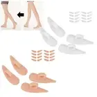 10 Pairs Hammer Toe Cushions Pad SEBS Corrector Middle Toe Single Hole For A GOF