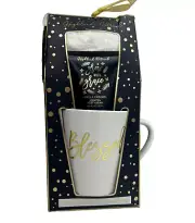 Mother’s Day 3-pc Gift Set | Foot Cream, Cozy Socks & Blessed Mug