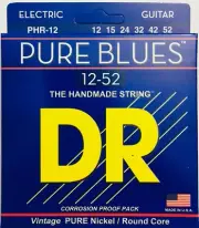 DR PHR-12 Electric Guitar Strings 12-52 Pure Blues extra heavy