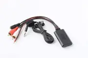 Car 12V Aux Bluetooth 5.0 Adapter Module Music Receiver Car Kit with 2 RCA Input