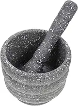 CONGARTENO 1Set Manual Garlic Presser Ergonomic Pestle Muddler for Crushing Garlic Herbs and Spices Kitchen Gadget for Home and Restaurant Use