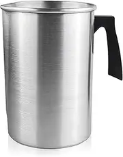 Melting Pot, 3L Wax Cup Drip-Free Pouring Jug Candle Making Pot Heat Resistant Handle Candle Melting Pot Wax Melting Cup for Candle Making and Soap Making