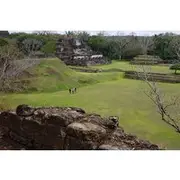 Save 5.01%! Guided Altun Ha Ruins, Rum factory & Belize sign from Belize City