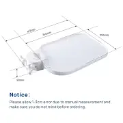 Dental Chair Tray Table Individually Adjustable Post Mounted Square Tray