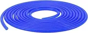 X AUTOHAUX 1 Pcs Silicone Vacuum Tubing Hose 20Ft 1/4" 6mm ID 2mm Thickness Automotive Vacuum Line High Temperature Blue 130PSI Max Pressure