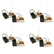 4X STEM Kits, Learn Morse Code, Build A Telegraph Machine, Electric Circuit Expe