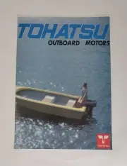 Vintage 1980s Tohatsu Outboard Motors Catalog - Power Boat Brochure