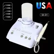 Portable Dental Ultrasonic Scaler w/ Handpiece 2 Bottles fit for DTE SATELEC