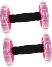 GANAZONO 2Pcs Ab Roller Wheel for Core Workout Fitness Equipment for Men and Women Tummy Shaper for Home Exercise Sculpt and Strengthen Back Versatile Abdominal Roller