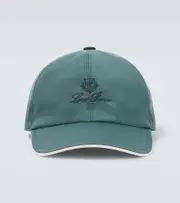 [Loro Piana] Loro Piana Logo baseball cap XL green