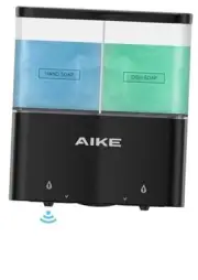 Double Automatic Soap and Shower Dispenser Wall Mount 2 Chambers Dispenser