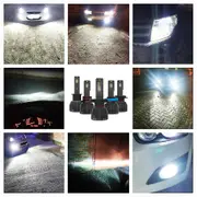 White-20000lmled H7 H1 H4 H19 H11 H8 H9 880 881 H27 H16 D2h 9005 Hb3 9006 Hb4 9012 Hir2 H11b H8b H9b Car Headlight 110w 20000lm 6500k 2pcs White-20...