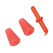 10pcs Fishing Floating Stopper Bobber Anti Slip Stick Line Stopper Tackle Tools