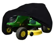 Riding Lawn Mower Cover, Waterproof Tractor Cover Fits Decks up to 54", Heavy...