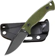 YF SMART Compact 2.4' Fixed-blade Knife With A Razor-sharp D2 Stainless Steel...